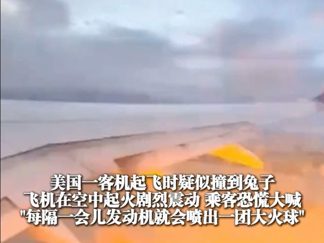 美国一客机突然起火;10·28美国客机火灾事故